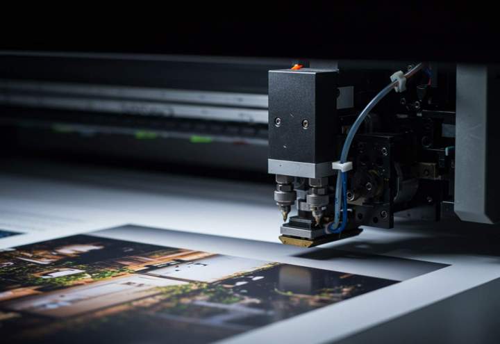Digital printing on tarpaulin Laval
